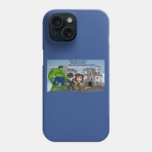 Storming the castle Phone Case