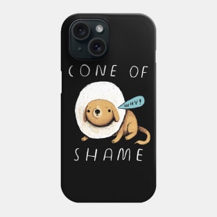 cone of shame Phone Case