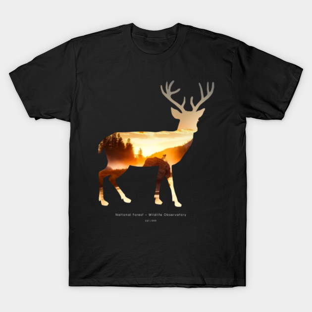 Wild Forest - Deer - T-Shirt