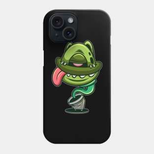 mutant plant cartoon Phone Case