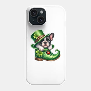 French Bulldog Shoes For Patricks Day Phone Case