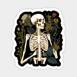 Bones and Botany Magnet