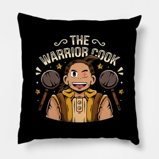 Warrior Cook Pillow