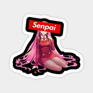 Zero Two Senpai Magnet