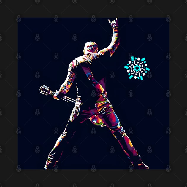 James Hetfield wpap pop art by Art engineer