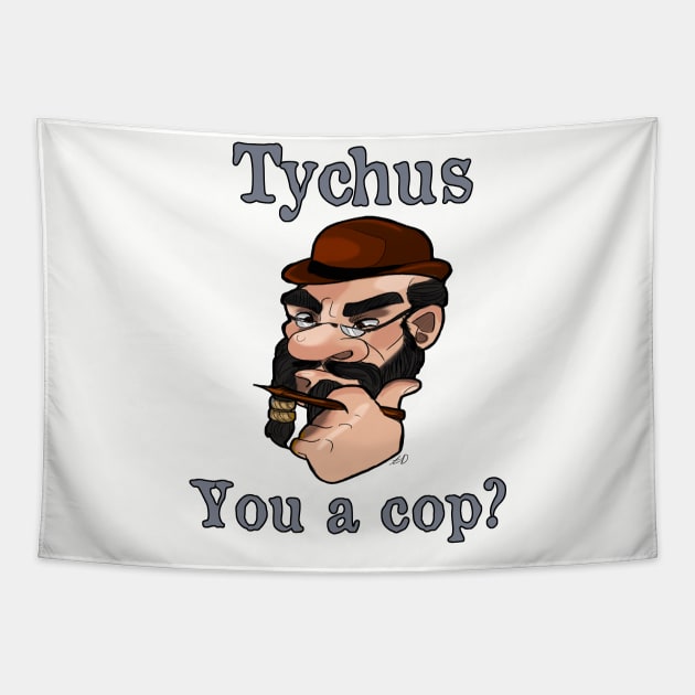 Tychus Gemcutter Tapestry by Shocking Gasp Official Store