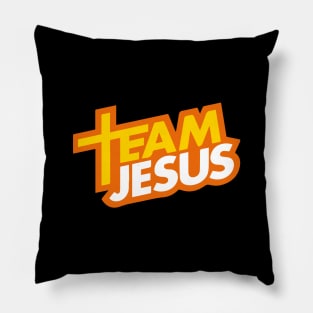 team jesus Pillow