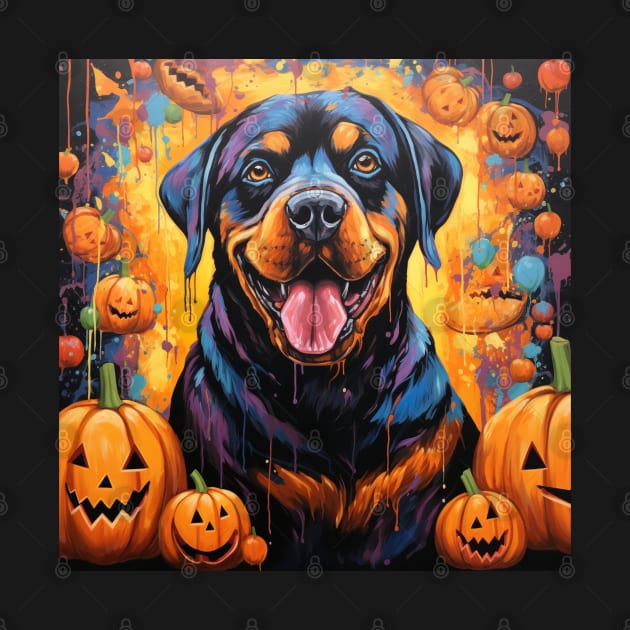 Rottweiler Halloween by NatashaCuteShop