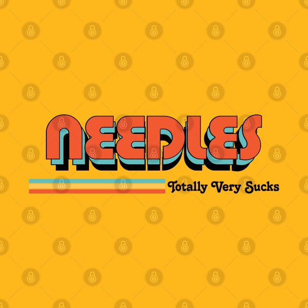 Needles - Totally Very Sucks by Vansa Design