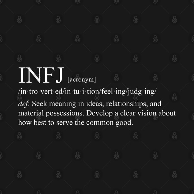 INFJ Personality (Dictionary Style) Dark by personalitysecret