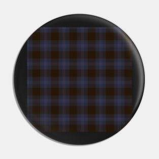 "Zaria" Plaid by Suzy Hager      Blue & Brown Plaid Pin