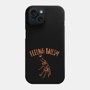 Feeling Basketball Ballsy, Retro Sports Phone Case