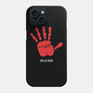 Hello Dean-Cas hand print Phone Case