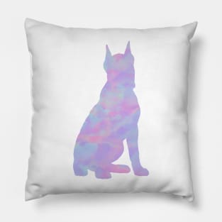 Rainbow Pastel Boxer Sitting Pillow