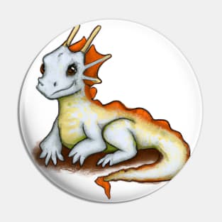 Cute Bearded Dragon Drawing Pin