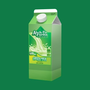 Ahch-To Farms Green Milk Carton T-Shirt