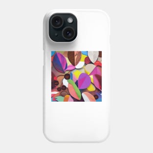 Colorful Autumn Leaves and Berries Phone Case