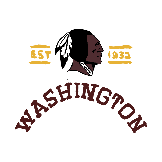 Washingtoooon Football Team 08 by Very Simple Graph