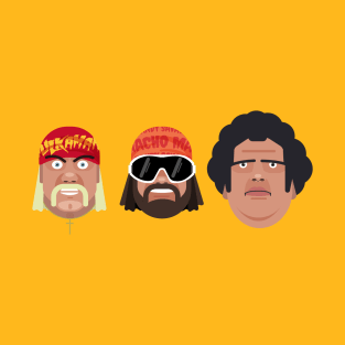 Hogan. Savage. Andre. T-Shirt