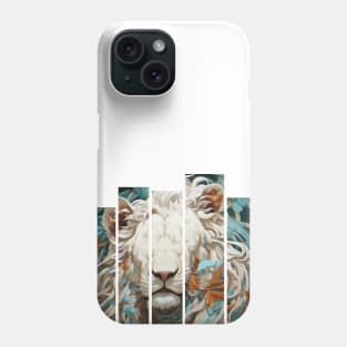 WHITE LION Phone Case