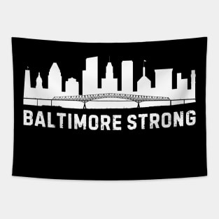 USA Maryland Baltimore Bridge Strong Tapestry