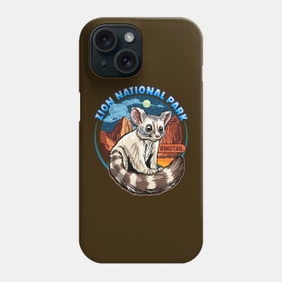 American Ringtail Cat at Zion National Park Phone Case