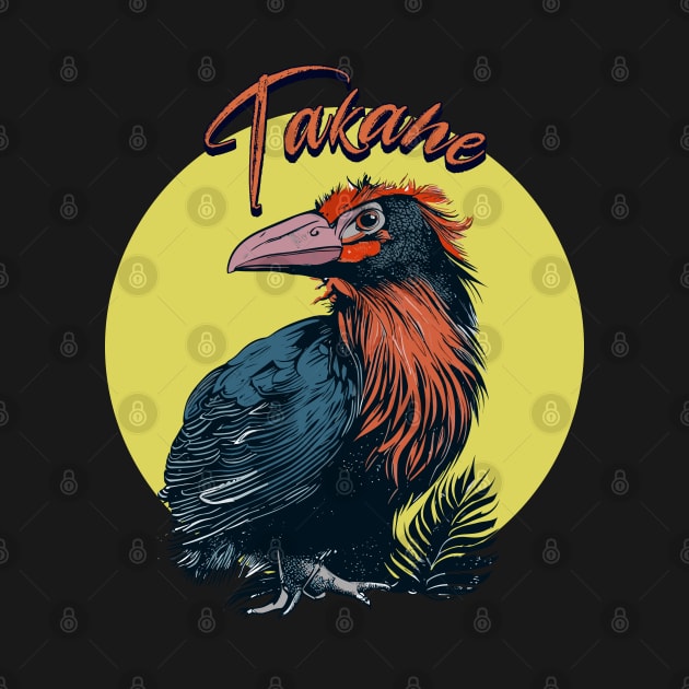 Takahe by valentinahramov