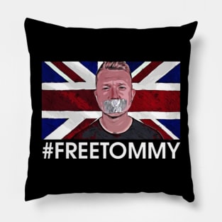 Free Tommy Robinson Pillow