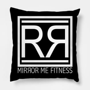 Mirror Me Fitness Logo Pillow