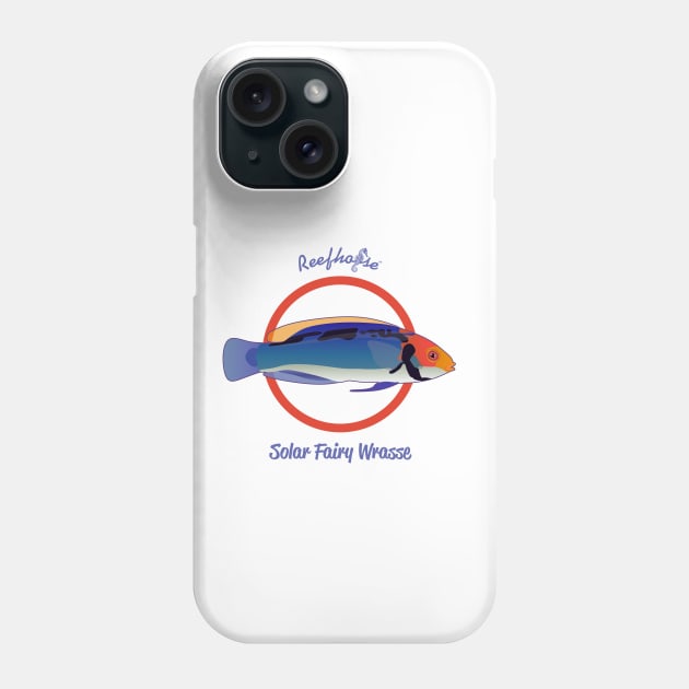 Solar Fairy Wrasse Phone Case by Reefhorse