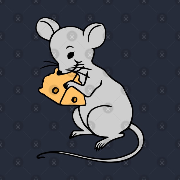 Mouse with Cheese by KayBee Gift Shop