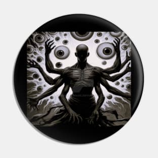 Nyarlathotep, the Harbinger of Nightmares Pin