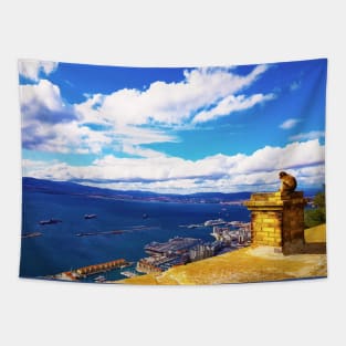 Gibraltar Monkey Tapestry