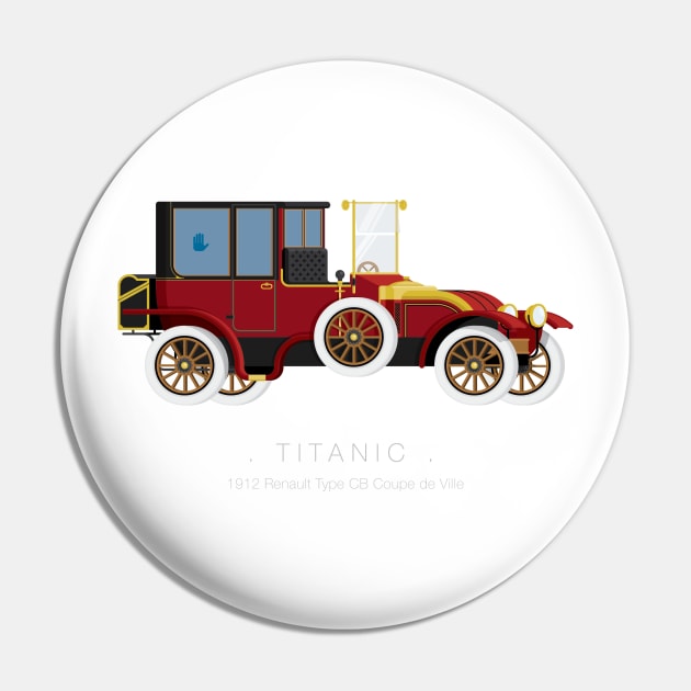 Titanic - Famous Cars Pin by Fred Birchal