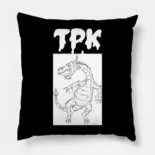 TPK - Total Party Kill - Light Dragon Sketch Pillow