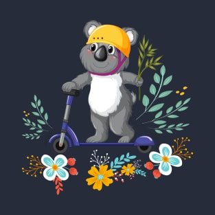 Cute Koala Animals Lover T-Shirt