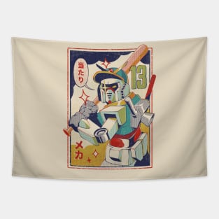 Baseball Mecha Tapestry