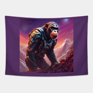 Tech Chimp Tapestry