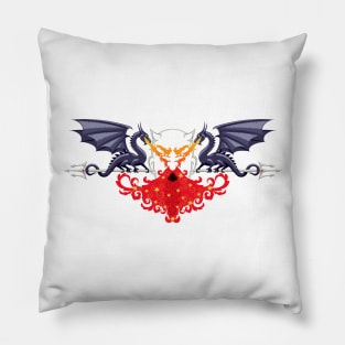 Fantasy Floral Ornament Pillow