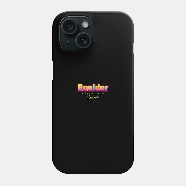 Boulder Phone Case by Delix_shop