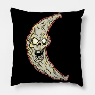 Evil moon Pillow