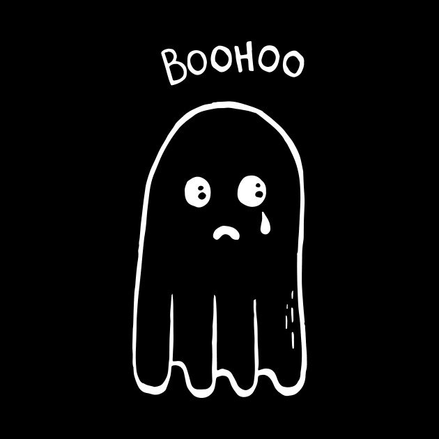 Boohoo Ghost (White) by Graograman