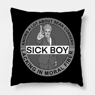 "Trainspotting" Sick Boy Pillow