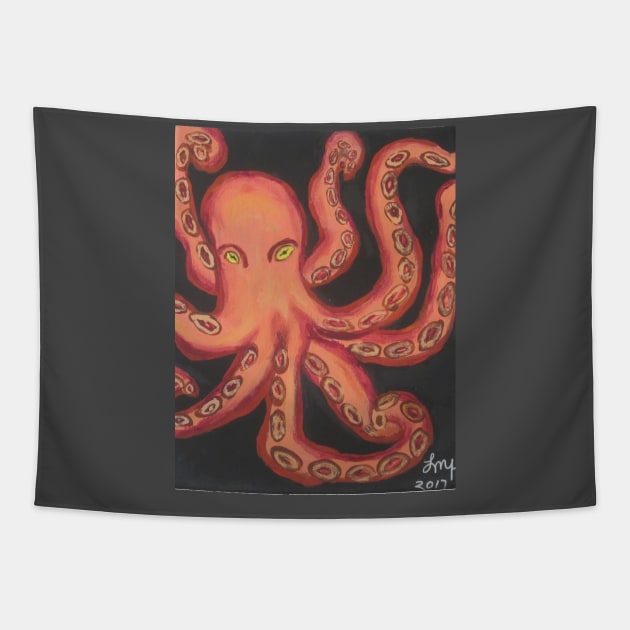 Octopus Tapestry by LeslieK75