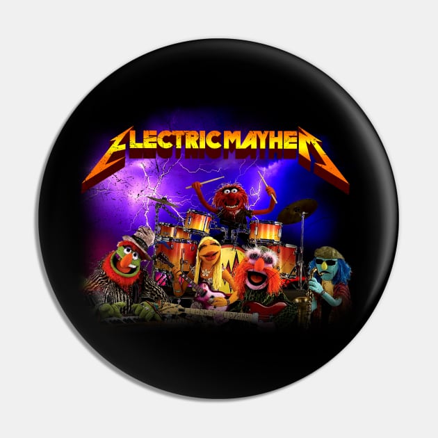 Electric Mayhem Pin by Aldebaran