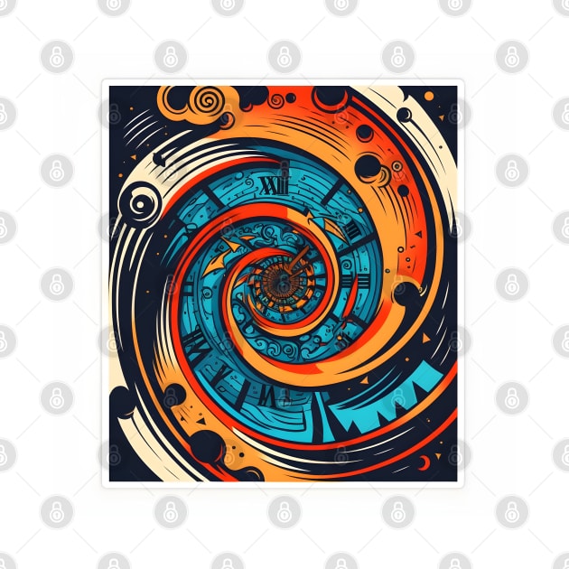 the time travel spiral by DanDesigns