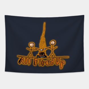 All Fired Up Tapestry