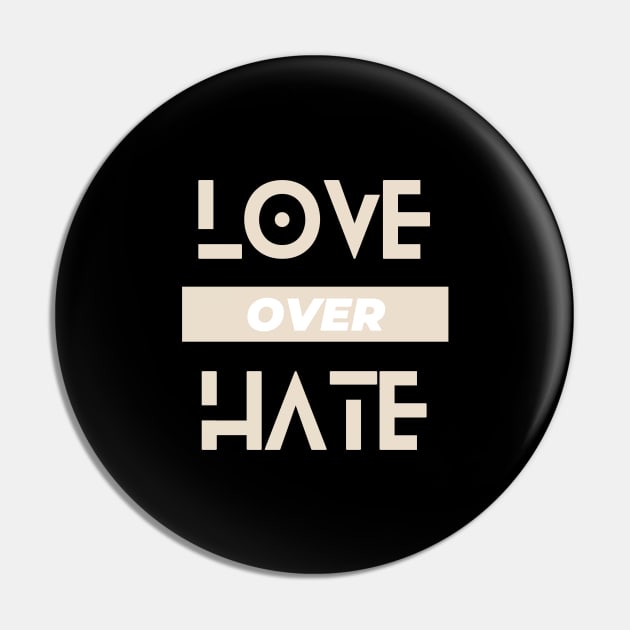 Love over hate Pin by Patterns-Hub