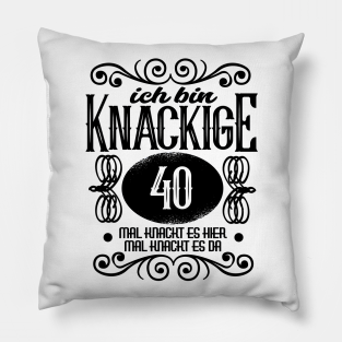 40 Geburtstag Frauen Pillows Teepublic