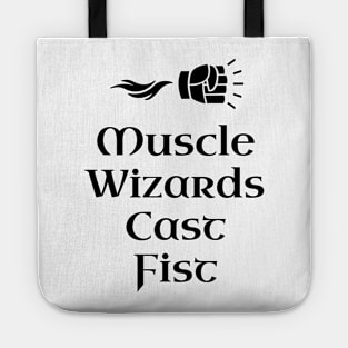 Muscle Wizards Cast Fist - RPG Tote